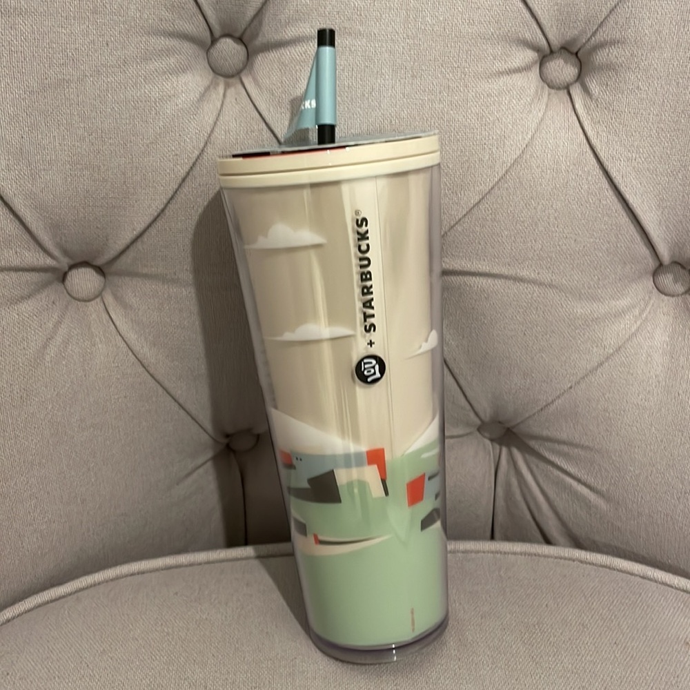 STARBUCKS + LOU 2024 Black History Month DAMON BROWN Cold Cup Tumbler 24oz NEW